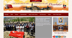 Desktop Screenshot of diyarbakir.gov.tr